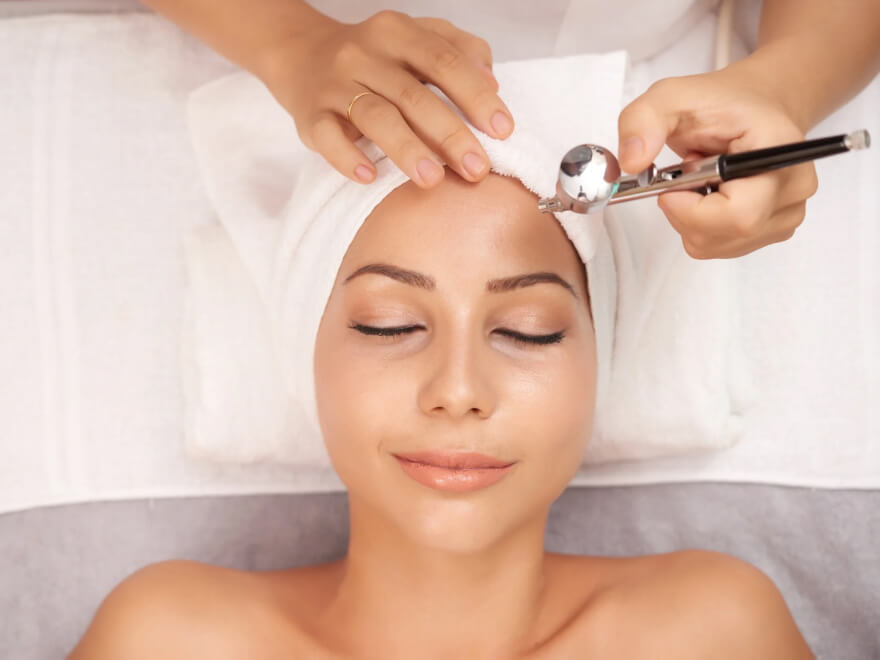 O2Facial peau sèche