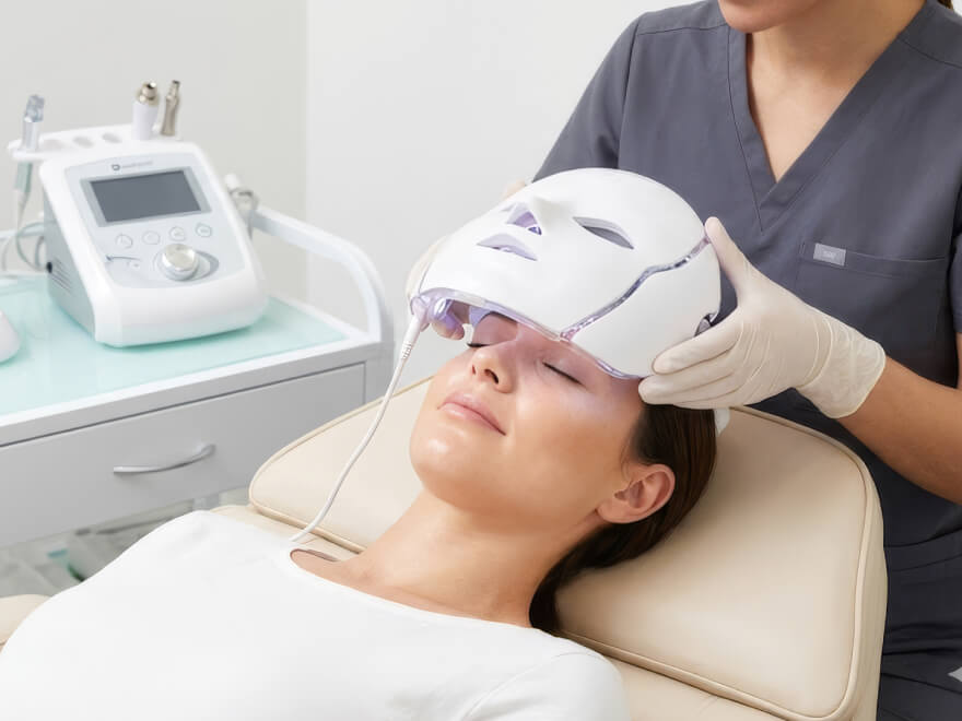 Nettoyage dermatologique du visage